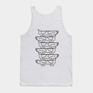 Long dog Tank Top